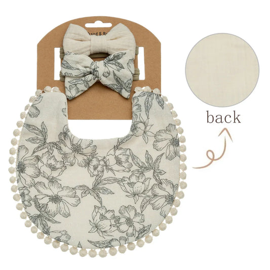 Bib and Bow Set